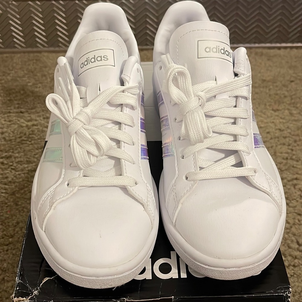 WORN ONCE!!! Adidas Grand Court